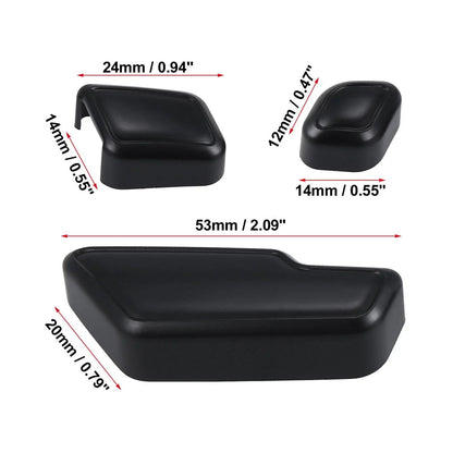 6 x Black Door Seat Adjust Button Switch Covers for Mercedes Benz B180 B250