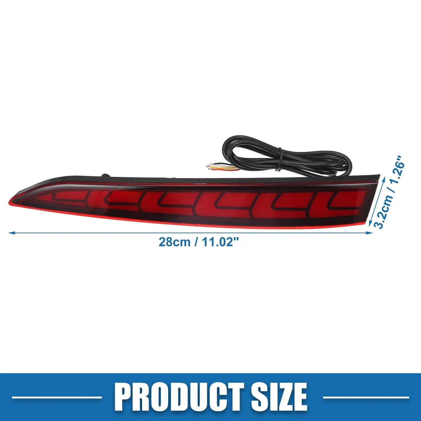 Rear Bumper Reflector Lights for Hyundai Accent