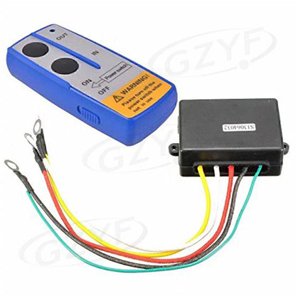 12V Electric Winch Wireless Remote Control for Jeep Truck ATV SUV