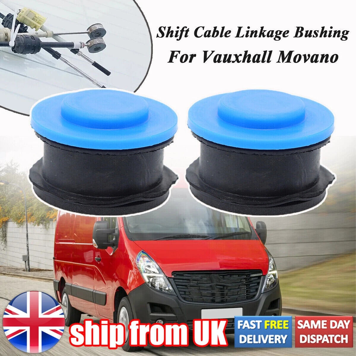 Gear Shift Cable Bushing Repair Kit Replacement for Ford Focus Fusion (2012–2018)