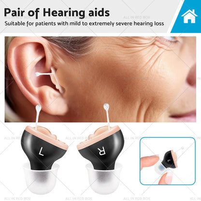 Mini Sound Amplifier for Hearing Aids - Digital Invisible In Ear