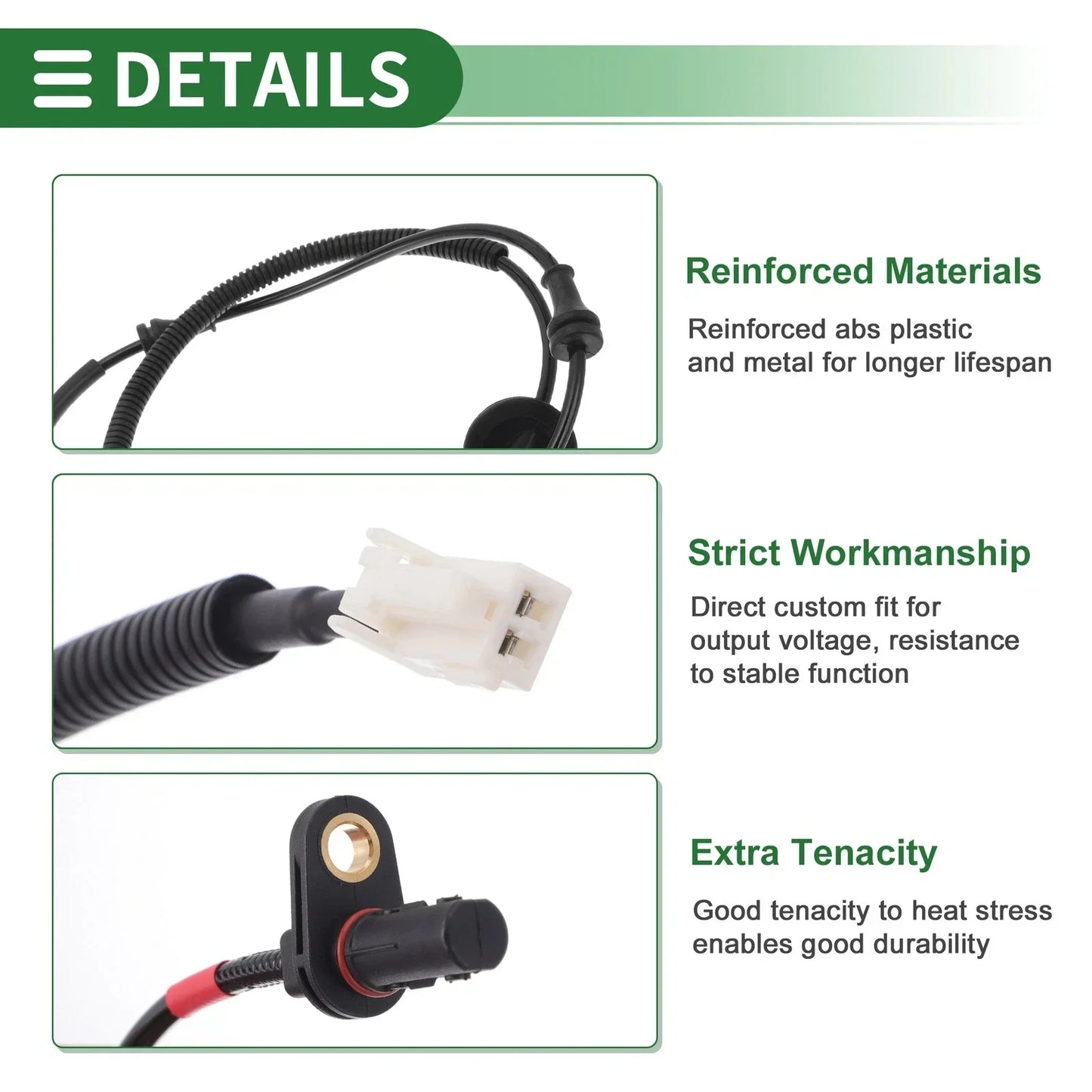 ABS Wheel Speed Sensor for Hyundai Elantra 2014-2016 Right Rear