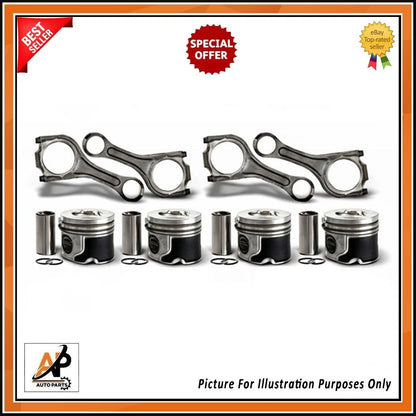 Engine Piston with Rings Replacement for Land Rover 204DTA Ingenium 2.0 (2000–2018)