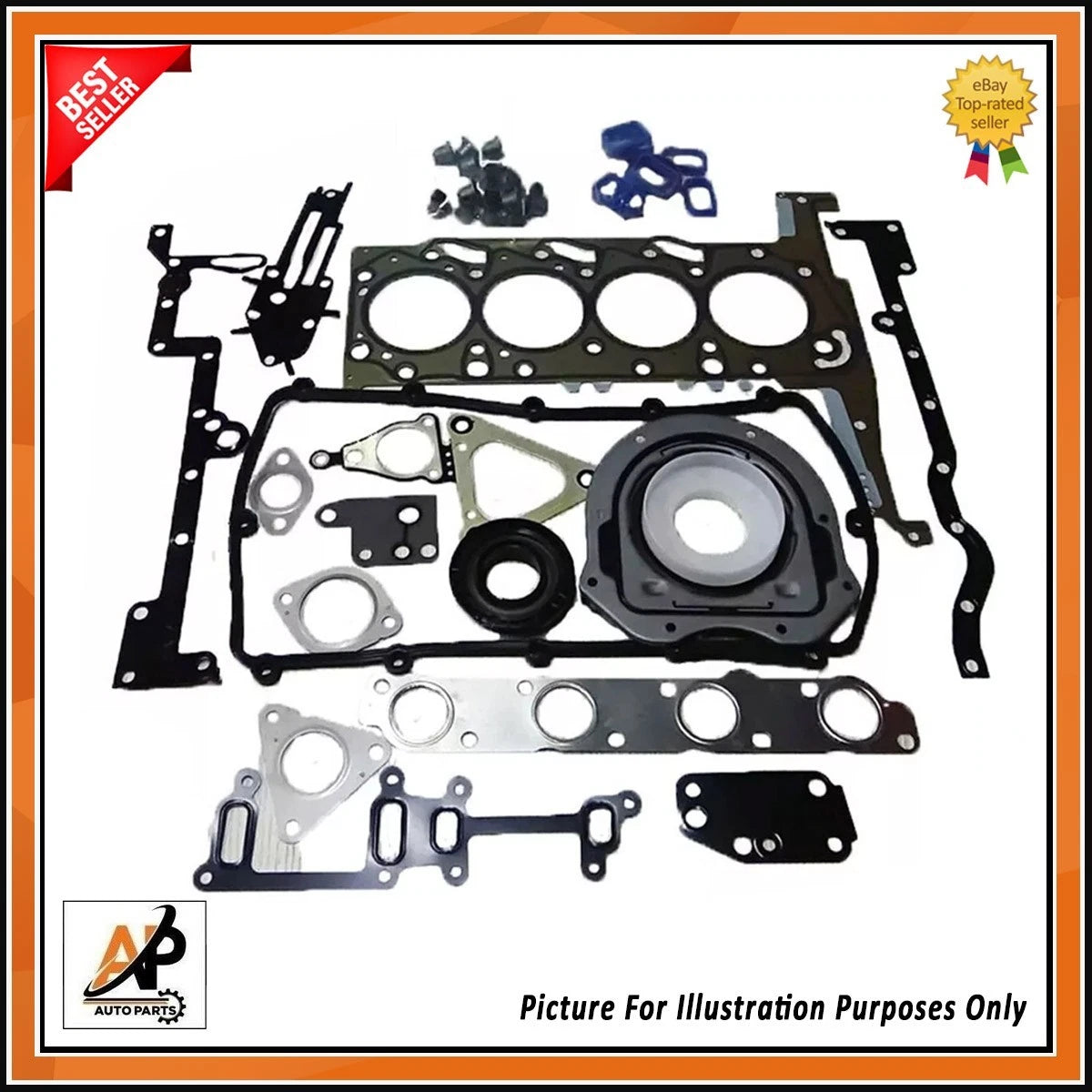 Engine Gasket Set Replacement for Ford Transit Ranger 2.2 TDCi RWD (2011–2018)