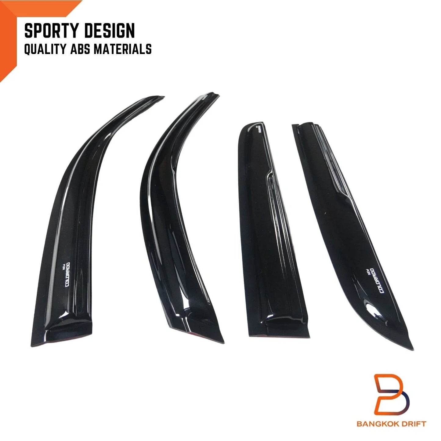 Weather Shield Window Visor Rain Guard for Holden Colorado RG (2012-2022)