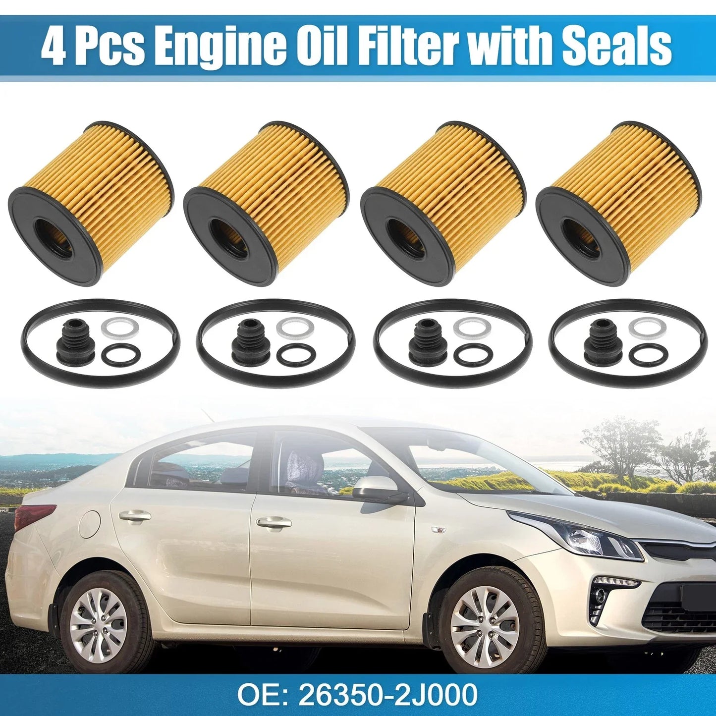 Engine Oil Filter for Hyundai Elantra (2011-2016)