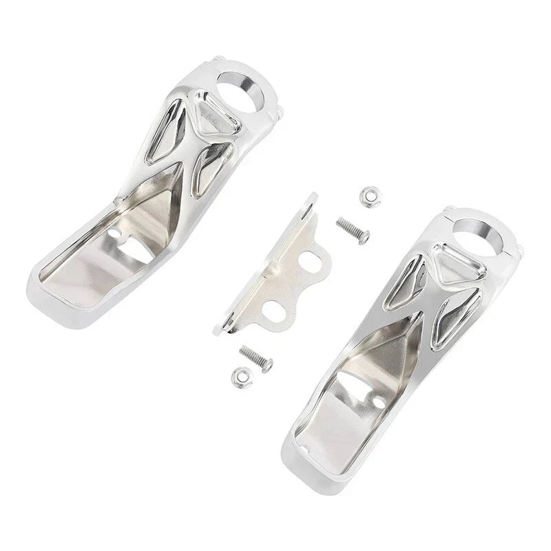 Chrome Headlight Fairing Support Bracket for Harley Low Rider ST (2022-2025)