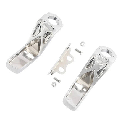 Chrome Headlight Fairing Support Bracket for Harley Low Rider ST (2022-2025)
