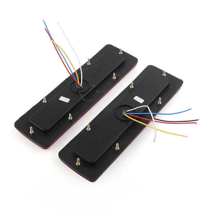 LED Rear Tail Lights Brake Turn Signal Reverse Lamp for Trailer Truck Caravan