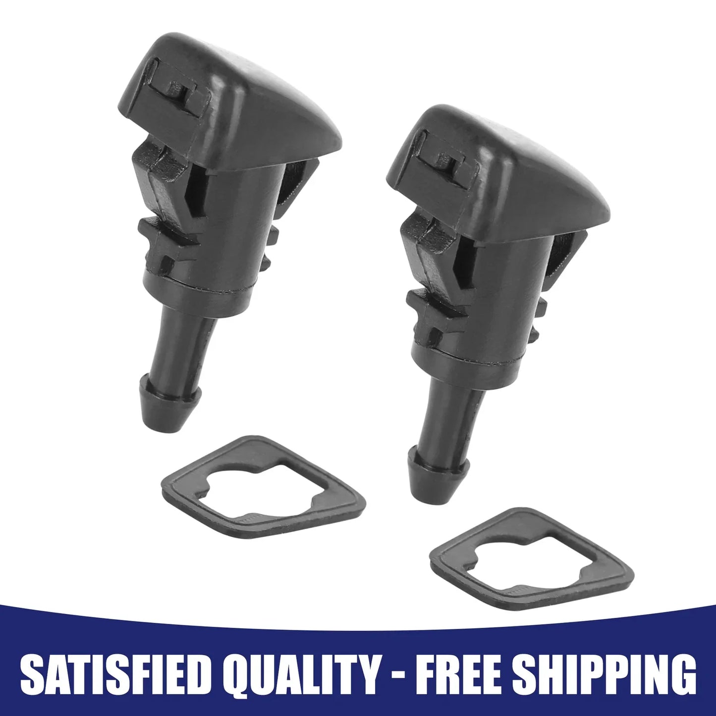 Windshield Washer Nozzle Jet Spray 2 x for Dodge Caliber (2007-2012)
