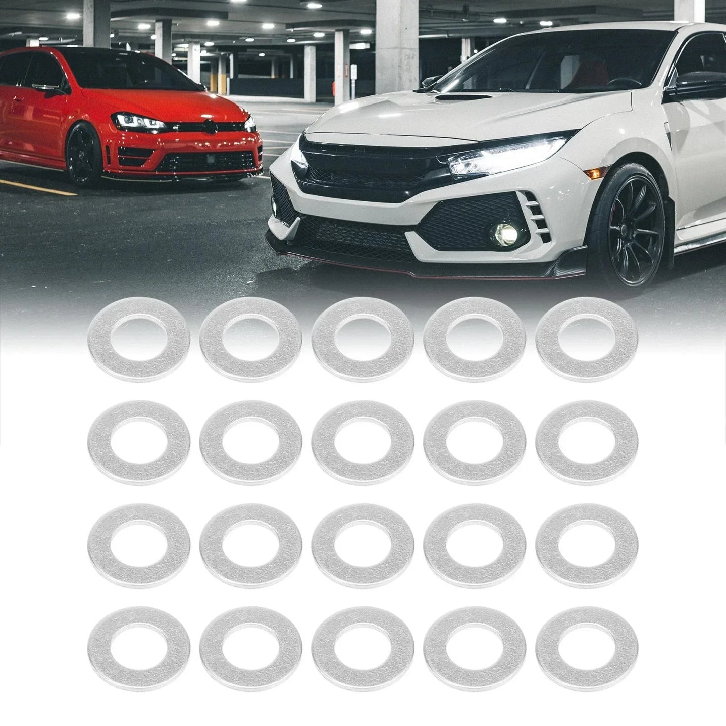 M12 Oil Drain Plug Gasket 20 x for Toyota Lexus Scion