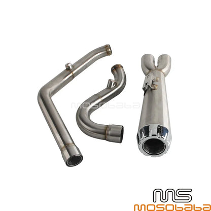 Exhaust System w/ End Cap for Harley Touring FLTRX FLTRXS FLTRK FLTRXP (2014-2023)