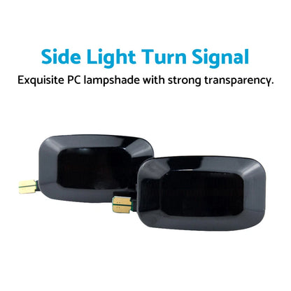 LED Side Indicator Flasher Light for Toyota Hilux SR5, Vigo, Corolla (2005-2023)