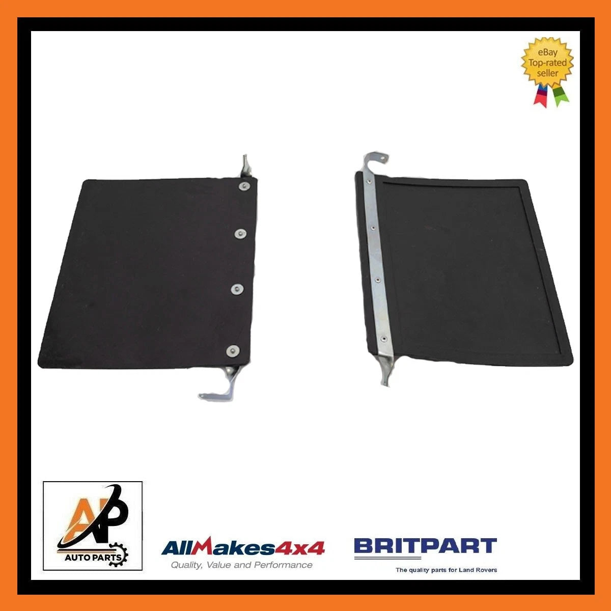 Front Mud Flap Set for Land Rover Series 2 2A 3 SWB and LWB (1948–1971)