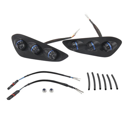 Blue Integrated Tail Light Rear Turn Signal for BMW S1000RR (2023-2024)