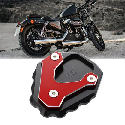 Kickstand Extension Side Stand Support Plate Red for Honda CB500X (2013-2023)