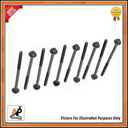 Cylinder Head Bolts OEM Replacement for BMW N47 B47 1.6 2.0 Diesel (2012–2018)