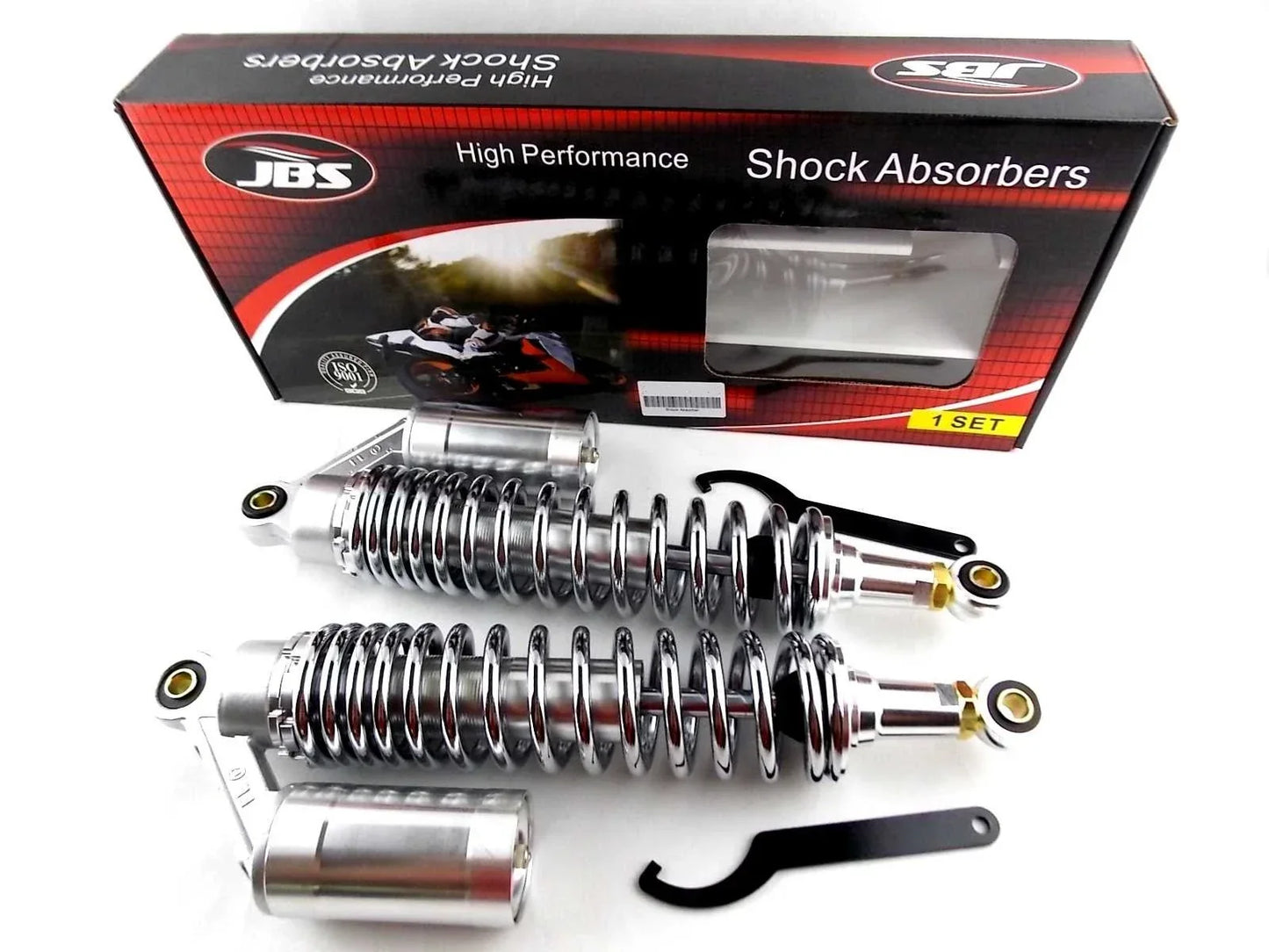 380mm JBS Rear Air Nitrogen Cell Shock Absorbers for Honda CB700 Nighthawk