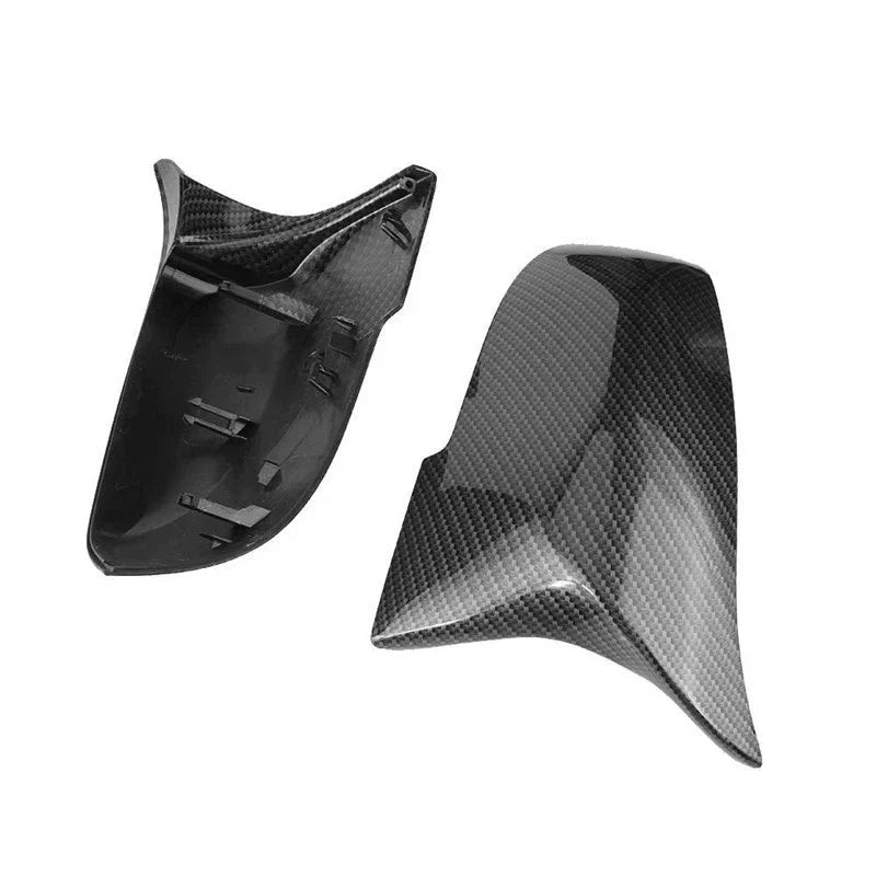 2 x Carbon Fiber Exterior Mirror Caps for BMW