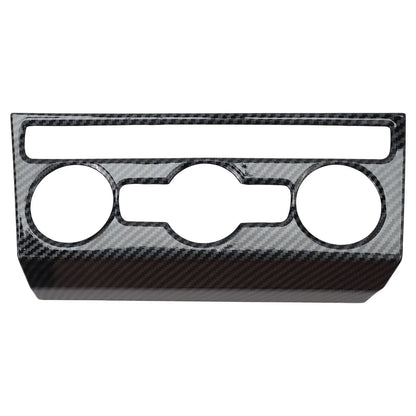 Decorative Carbon Fiber Trim for VW T-Roc Air Conditioning Knobs (2017–2023)