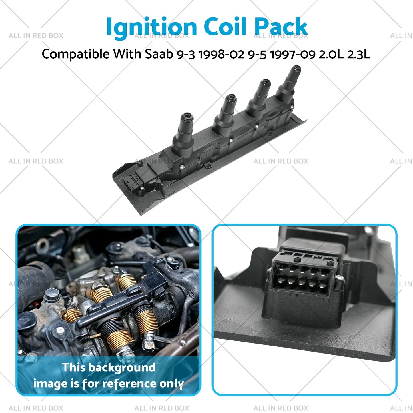 Ignition Coil Pack for Saab 9-3, 9-5 2.0L, 2.3L Turbo (2003-2011)