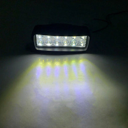 1X 12-LED Motorcycle Headlight Fog Light Bulb for UTV ATV
