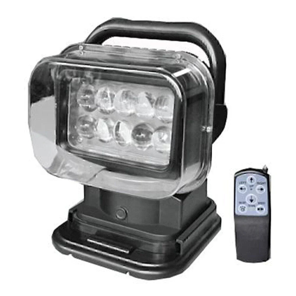 50W 360�� LED Remote Control Search Light for Camping, Magnetic Base