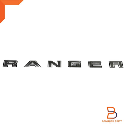 Rear Tailgate Insert Letters Decal Sticker for Ford Ranger PX3 (2018-2021)