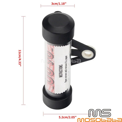 Cylindrical Tube Holder for Universal Motorcycle Motorbike Accessory