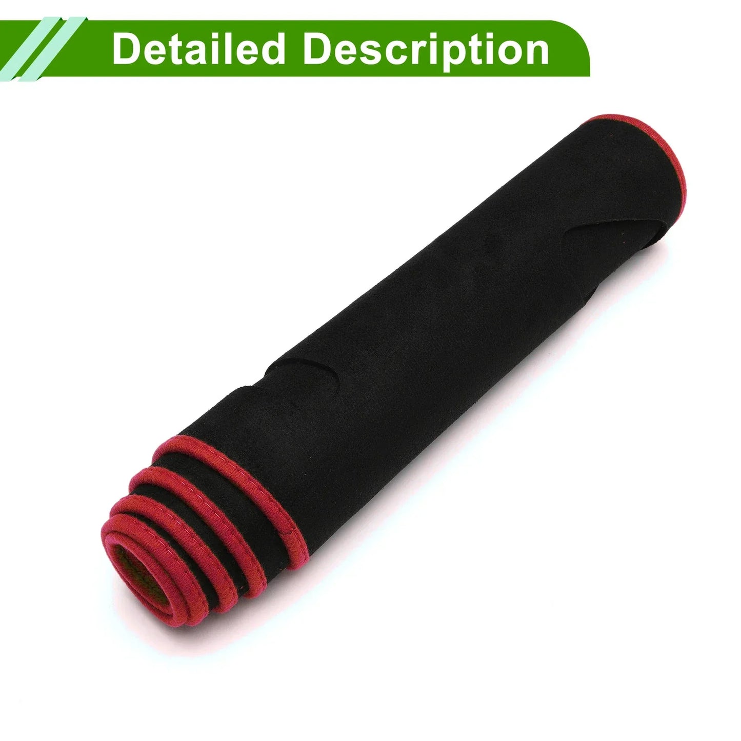 Dashboard Cover Mat for Mercedes A-Class 2013-2017 Sun Protector Pad Black Red