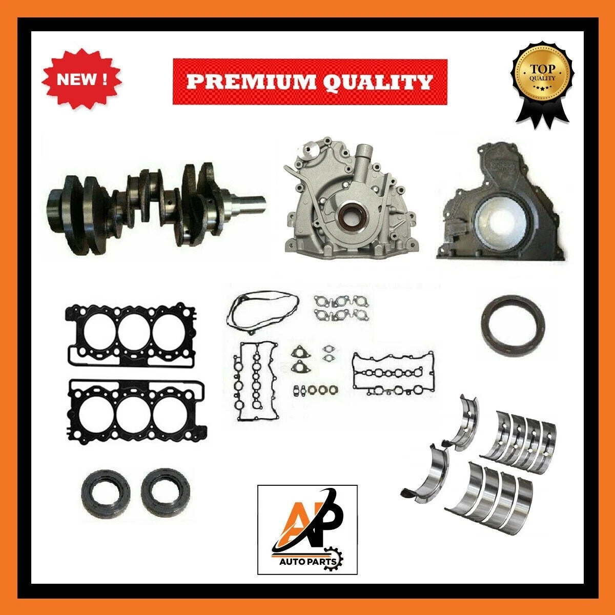 Crankshaft Engine Rebuild Part Kit for Land Rover 3.0 TDV6 (2006–2016)