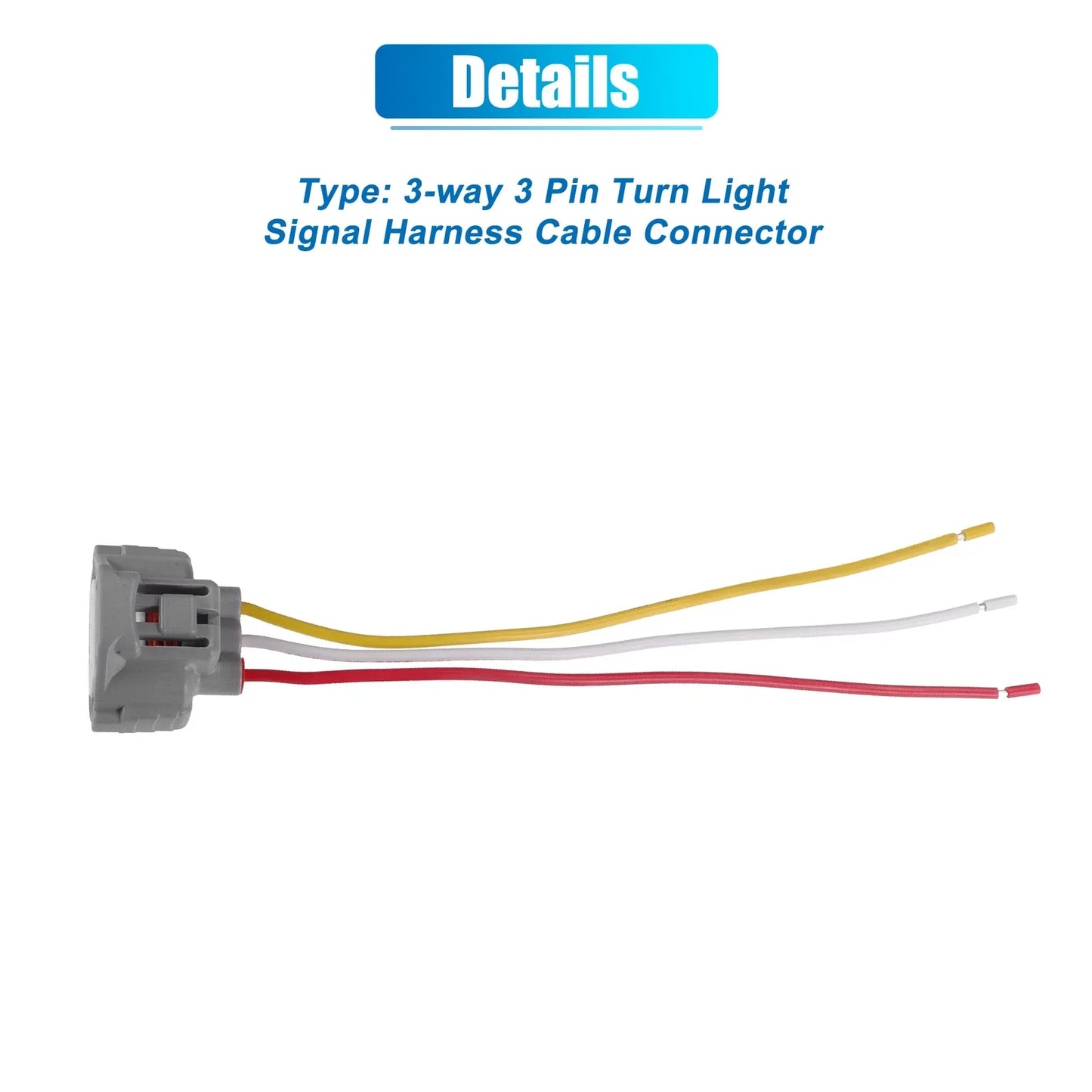 3-Way Turn Light Signal Harness Cable Connector for Toyota (No. 9098011020)