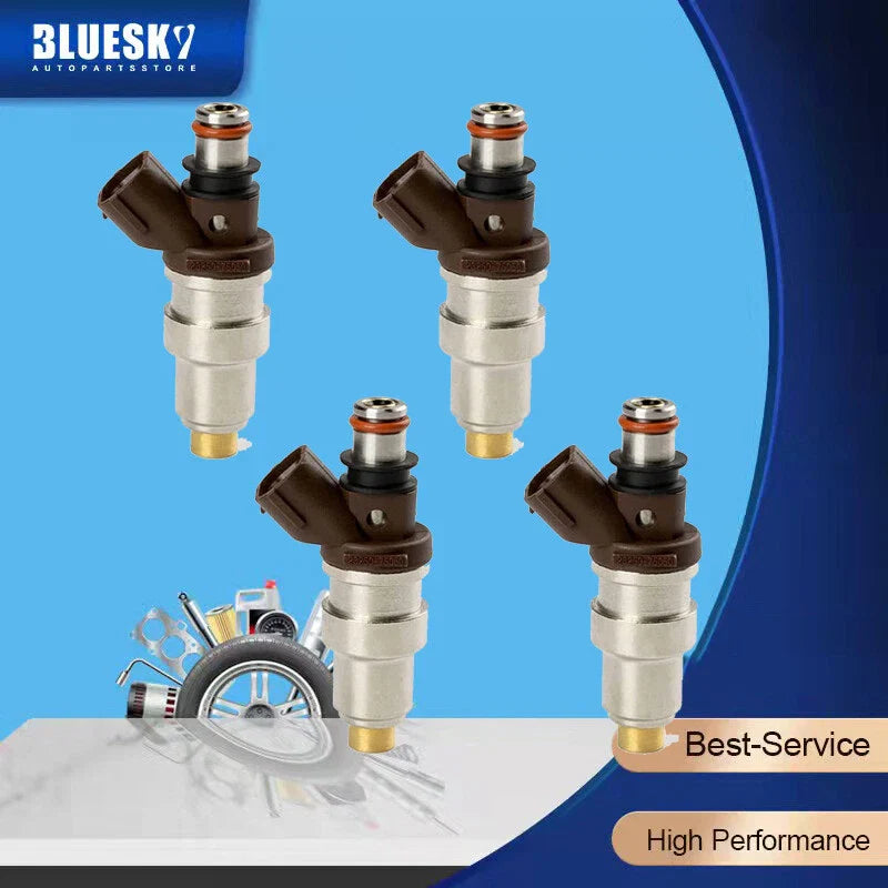 4 x Fuel Injectors for Toyota Prado RZJ, Hilux RZN, Hiace 3RZFE 2.7L (1996-2005)