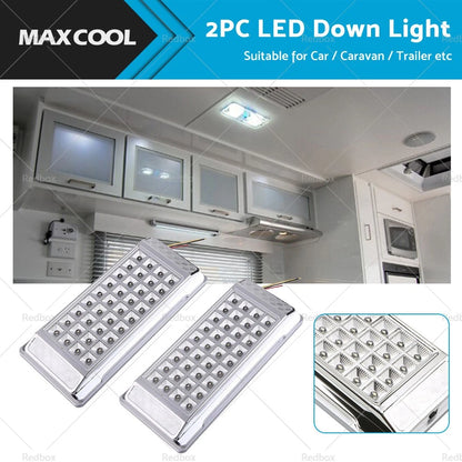 12V LED Down Light Cabin Ceiling Lamp for Boat RV Trailer Caravan