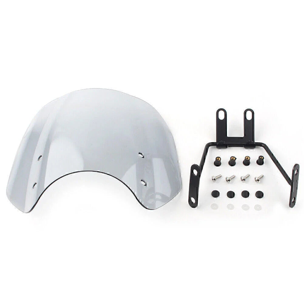 Grey Motorcycle Windscreen for Honda CMX500 Rebel (2018-2020)