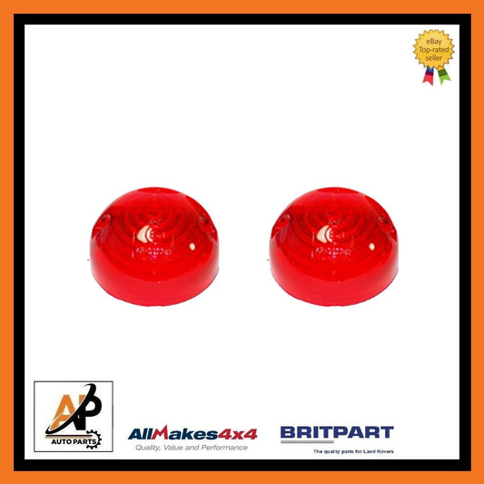 (2x) Rear Tail Light Lens Replacement for Land Rover Defender 90/110 (1983–1995)