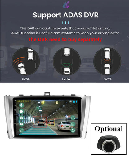 9" Android 11 Stereo Radio GPS  32GB for Toyota Avensis (2009-2015)