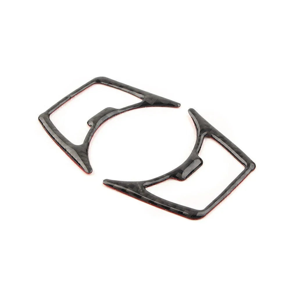 LHD Headlight Switch Cover Trim for Mustang 2015-2019 Carbon Fiber