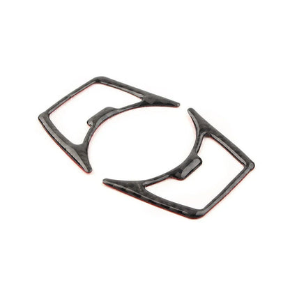 LHD Headlight Switch Cover Trim for Mustang 2015-2019 Carbon Fiber