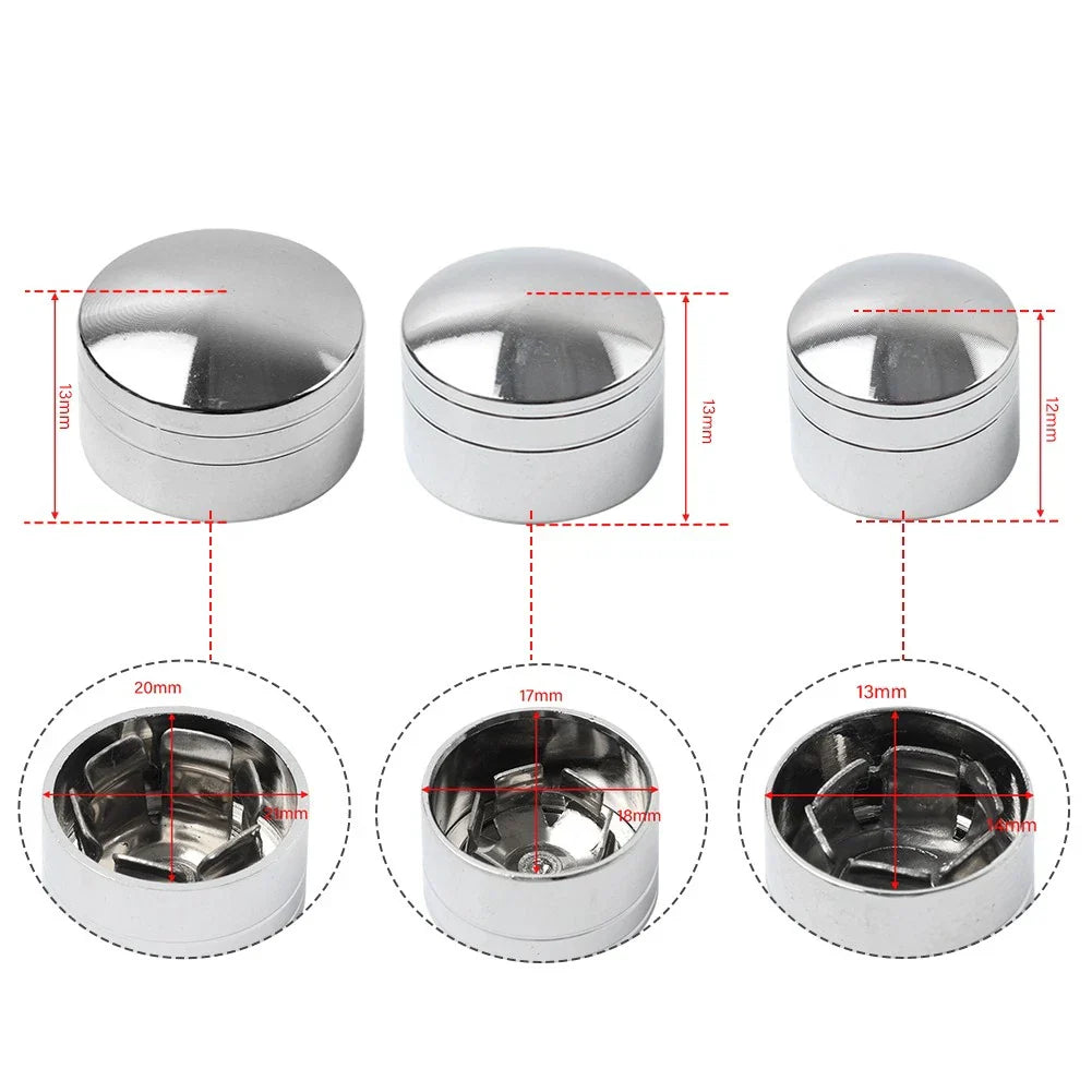 CNC Red Engine Topper Bolt Caps for Harley Heritage Softail FLST (2000-2006)
