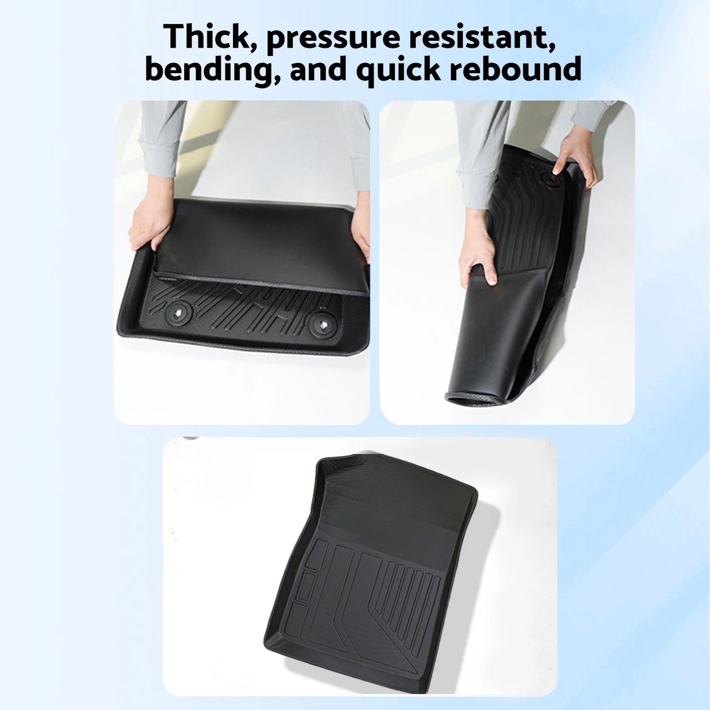3D All-Weather Floor Boot Mat Seat Protector Set for BYD Sealion (2024)