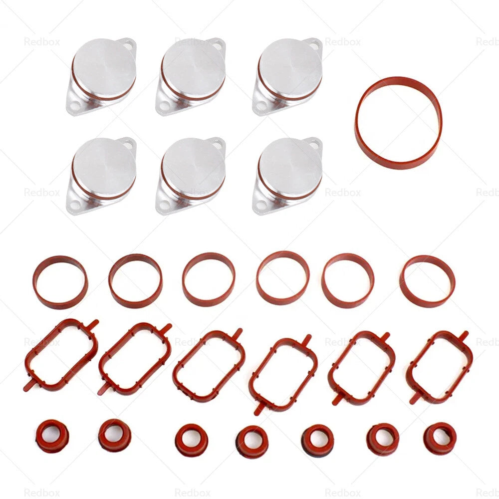 Manifold Gasket Swirl Flap Kit for BMW 3 5 Series X3 X5 X6 (2006-2013)