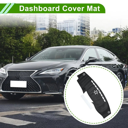 Dashboard Cover Mat for Lexus LS460 2006-2011 - Black Carpet