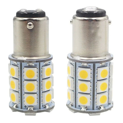 27-SMD BA15D White Cabin Marine Boat Interior Light Bulbs (1004-1142)