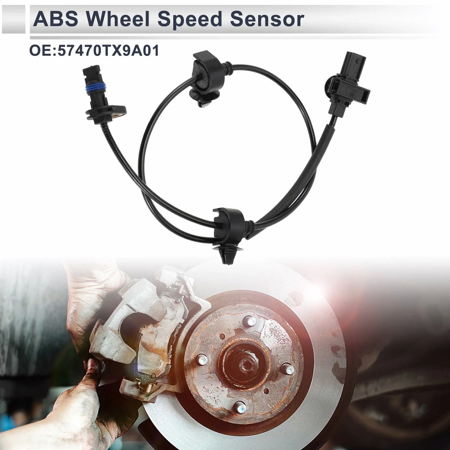 ABS Wheel Speed Sensor for Honda Fit EV Rear Right (2013-2014)