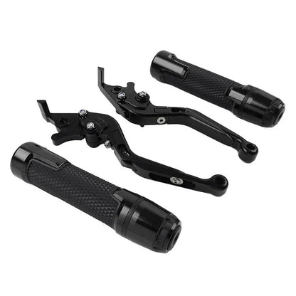 Folding Extendable Brake Clutch Lever Grip Set for Honda CB1100 CB1300 (2013-2023)