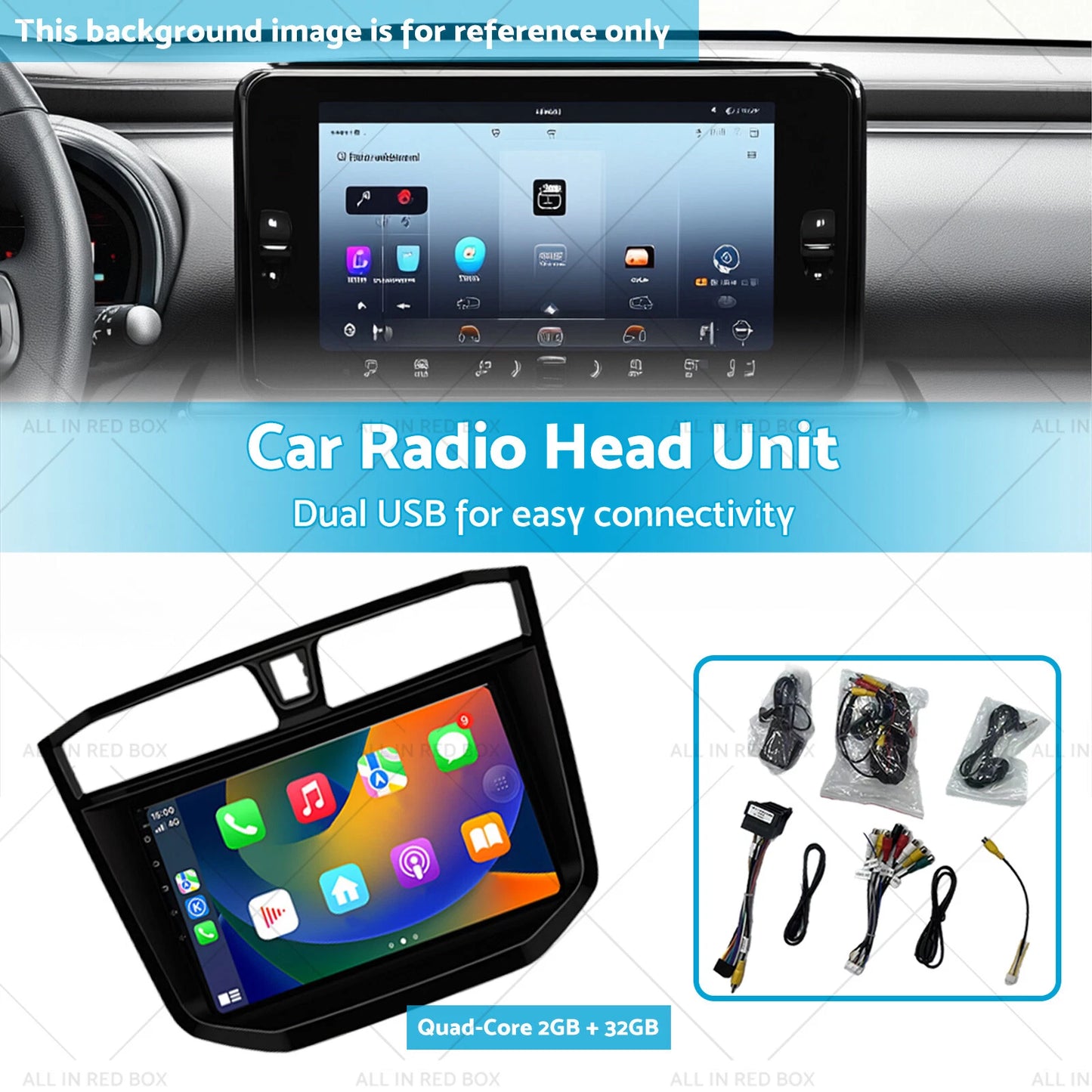 Head Unit Android 13 CarPlay GPS Stereo Radio for LDV T60 T70 (2017-2020)