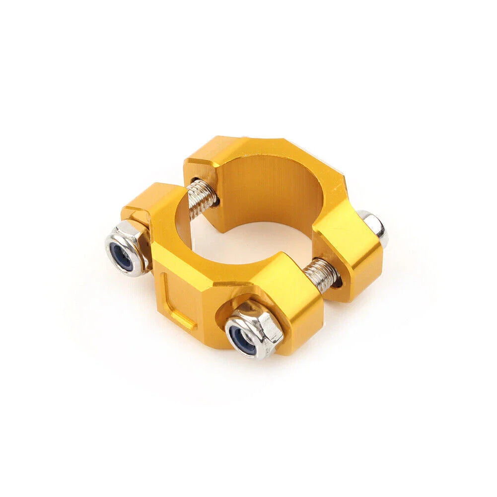 Universal Rotating Bar Clamp 22mm 7/8" for Brake Clutch Perch Gold