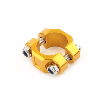 Universal Rotating Bar Clamp 22mm 7/8" for Brake Clutch Perch Gold