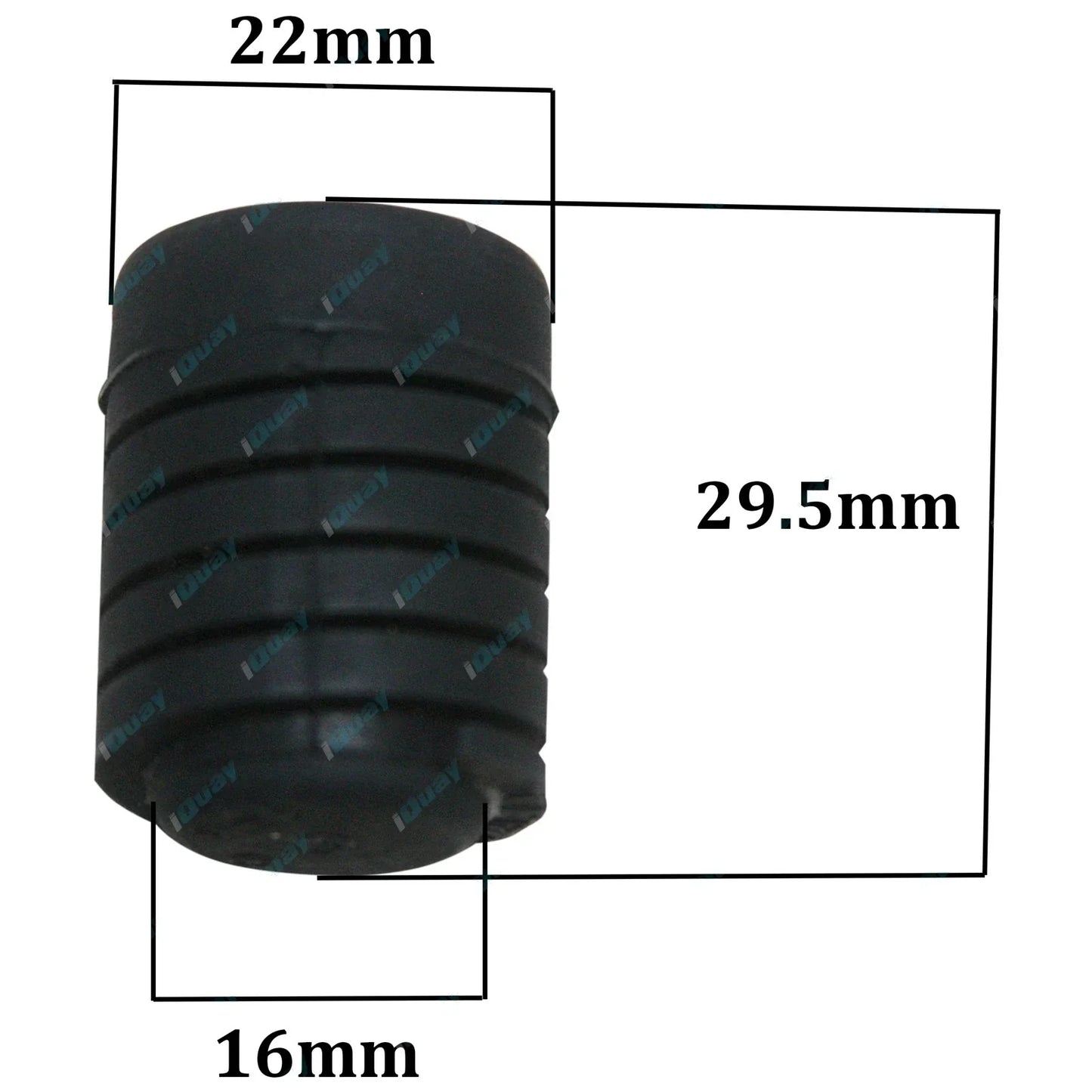 2 Bonnet Adjusting Bumper Rubber Stops for Patrol GU Y61 4x4 Wagon Ute Genuine